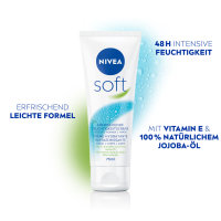 Nivea Softcreme erfrischende Feuchtigkeitscreme in der Tube 6er Pack (6x75ml) + usy Block