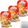 Buss Tortellini in Tomatensauce mit zarten Putenstreifen 3er Pack (3x300g Packung) + usy Block