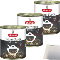 Menzi Hühner Suppe Extra Konzentriert 1:7 3er Pack...