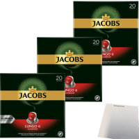 Jacobs Kaffee Lungo 6 für Nespresso 60-Kapseln...