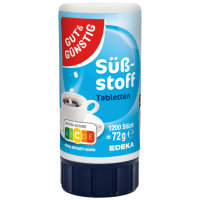 Gut&Günstig Süßstoff-Tabletten (72g...