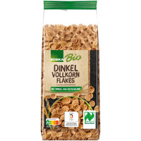 Edeka Bio Dinkelflakes mit Dinkelvollkornmehl aus Deutschland (200g Packung)