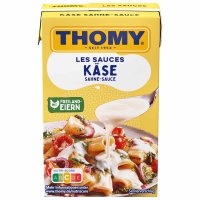 Thomy Les Käse-Sahne-Sauce 3er Pack (3x250ml Packung) + usy Block