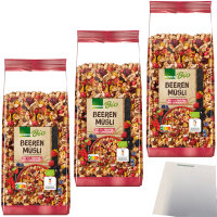 Edeka Bio Beeren Müsli mit 24 % Früchten und...