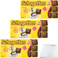 Schogetten für Kinder mit Milch und Calcium 3er Pack...
