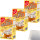 Gut&Günstig White Wheaties Vollkornweizenkissen mit Zuckertopping 3er Pack (3x600g Packung) + usy Block