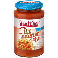 Bautz´ner Fix Tomatensoße schnell und lecker 6er Pack (6x400ml Glas) + usy Block