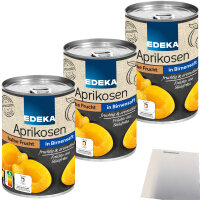 Edeka Aprikosen halbe Frucht in Traubensüße...