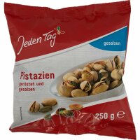 Jeden Tag Pistazien geröstet gesalzen 250g MHD...