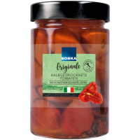 Halbgetrocknete Tomaten mit 4% nativem Olivenöl...