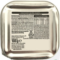 Edeka Cat Feine Pastete mit MSC Seelachs Katzenfutter VPE (32x100g Dose) + usy Block