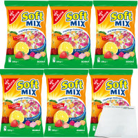 Gut&Günstig Softmix fruchtige Kaubonbons in 5...