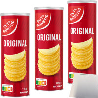 Gut&Günstig Stapelchips Original mit Salz...