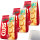 Lorenz Clubs gesalzene Party Cracker 3er Pack (3x200g Packung) + usy Block