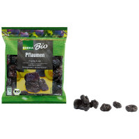 Edeka Bio Pflaumen getrocknet fruchtig und süß 6er Pack (6x200g Beutel) + usy Block