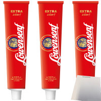 Löwensenf Extra Senf extra scharf 3er Pack (3x200ml...
