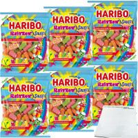 Haribo Rainbow Sauer Tropical Pfirsich Erdbeere Apfel...
