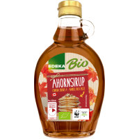 Edeka Bio Ahornsirup aus Kanada (250ml Flasche)