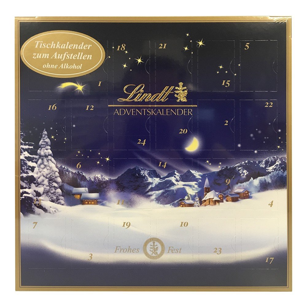 Lindt Adventskalender MiniTischKalender WeihnachtsZauber Doppelpac