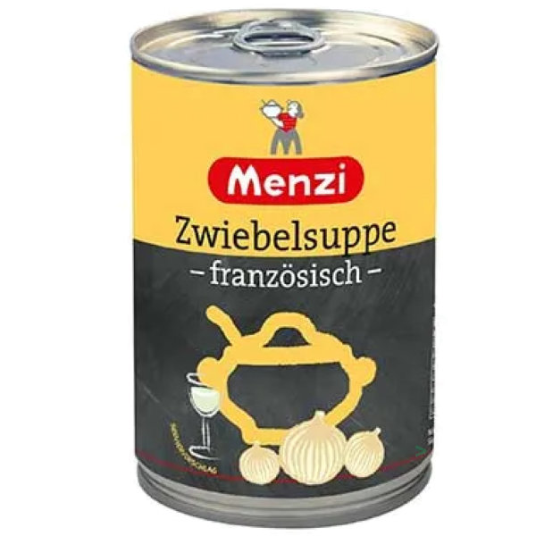 Menzi Zwiebelsuppe Französische (400ml Dose)